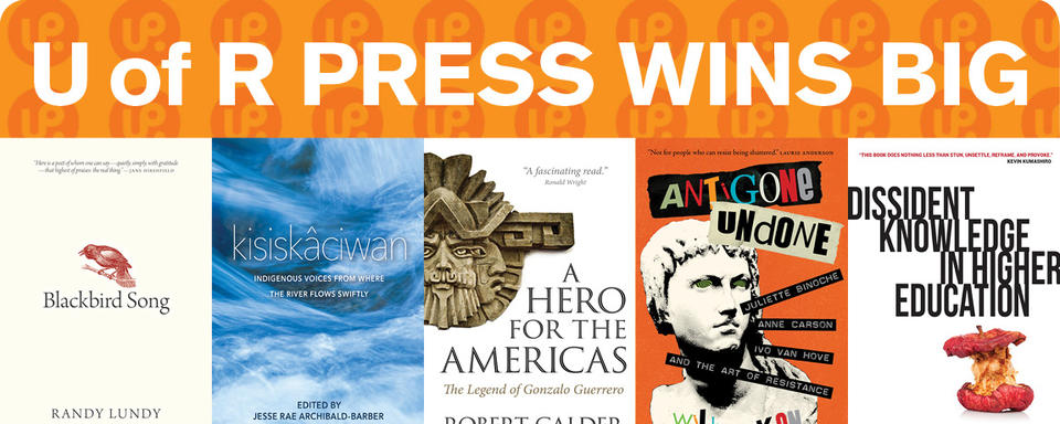 U of R Press Wins Big at the 2019 Sask Book Awards!